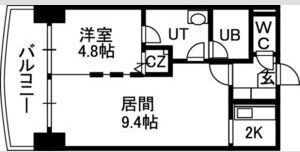 Carrera2.9の間取り画像