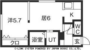 澄川レジデンスの間取り画像
