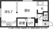 澄川レジデンスの間取り画像