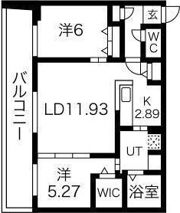 コローレ南9条の間取り画像