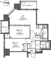 レジディア南一条イーストの間取り画像