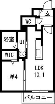 ブランシャールFEG-X琴似の間取り画像