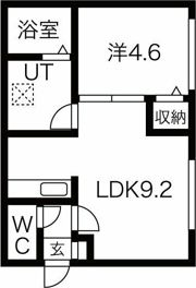 サンライズ本郷通（サンライズホンゴウドオリ）の間取り画像