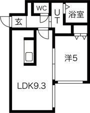 ガーデンコート栄町の間取り画像