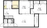 ESTOR MISONO EASTの間取り画像