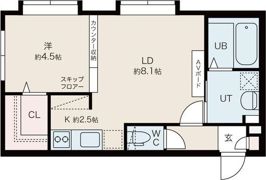 CREA新札幌の間取り画像