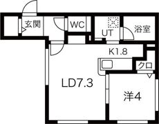 branchee N22の間取り画像