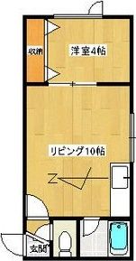 アークコート菊水IIの間取り画像