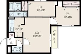 プロヴィデンス東札幌の間取り画像