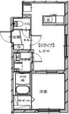ローズ・アベニュー南郷通の間取り画像