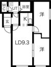ハイデンス6-22の間取り画像