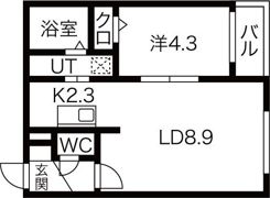 ヴァンベールの間取り画像