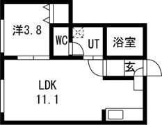 GranLuz大谷地の間取り画像