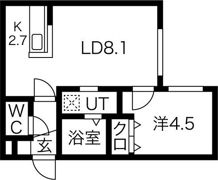 Paltir N32（パルティール エヌ32）の間取り画像