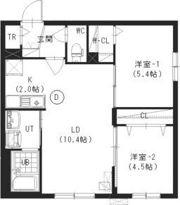 ルプリーズ澄川の間取り画像