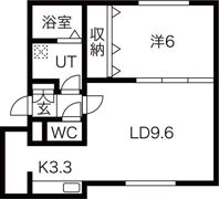 プレシューズ北35条の間取り画像
