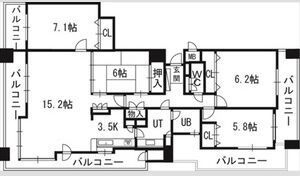 PRIME URBAN円山北四条の間取り画像