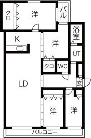 フェスタリア宮の森の間取り画像