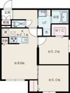 アルファスクエア平岸EASTの間取り画像