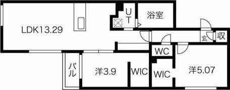 ラ・シュエットIの間取り画像