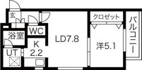ヴェリテ円山神宮の間取り画像