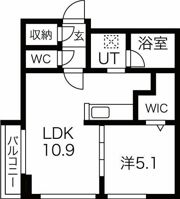 カーサ琴似の間取り画像