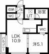 カーサ琴似の間取り画像