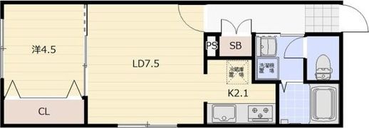 CLASSIK hibarigaoka（クラシック ヒバリガの間取り画像