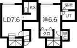 オカップVの間取り画像