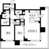 ブランズタワー札幌大通公園の間取り画像