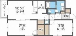 ミーテ新さっぽろの間取り画像