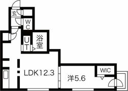 レジデンス北18条の間取り画像