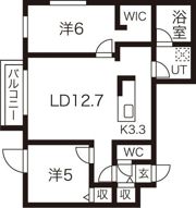 BARNEYS Fortunatoの間取り画像