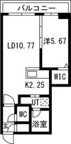 ピオネロ琴似の間取り画像