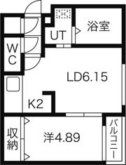 AZURE24（アジュール）の間取り画像