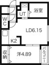 AZURE24（アジュール）の間取り画像