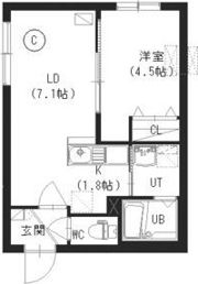 アートレータ東札幌の間取り画像