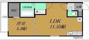 クレステージ西岡の間取り画像