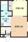 ヴィラ琴似・幸の間取り画像
