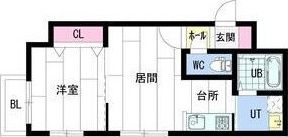 ルチアーノ山鼻の間取り画像