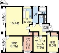 シェルメール17の間取り画像