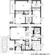平岸1条12丁目貸家の間取り画像