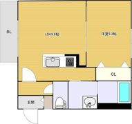 Aster Miyanosawa（アステールミヤノサワ）の間取り画像