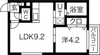 Peerson栄通12（ピアソン）の間取り画像
