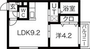 Peerson栄通12（ピアソン）の間取り画像