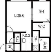 ELEANOR（エレノア）の間取り画像