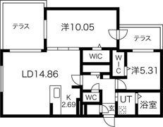 エリノアの間取り画像