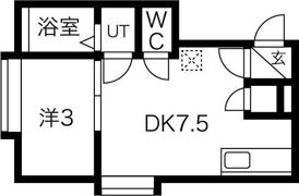 フロンティア宮の沢A棟の間取り画像