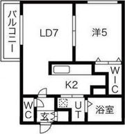 NIPPO Core 福住の間取り画像