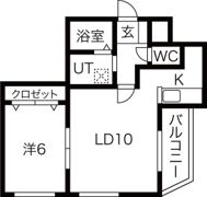 ヴォーネン山鼻の間取り画像